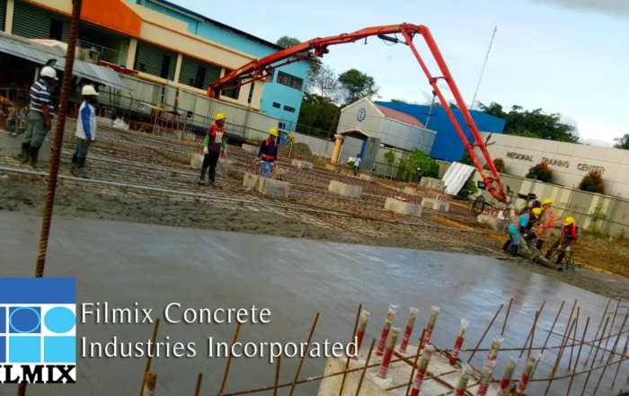 Filmix ready-mix concrete DPWH