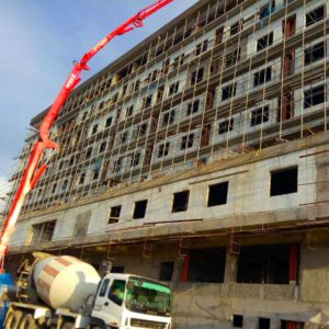 ACE Medical Center Butuan Construction with Filmix Ready Mix Concrete