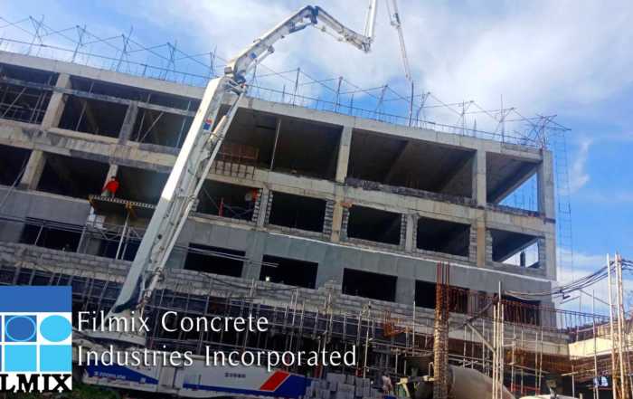 Construction of new Summit Hotel branch in Gensan using Filmix rmc