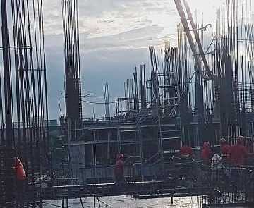 Davao Lane Residences pouring update 2