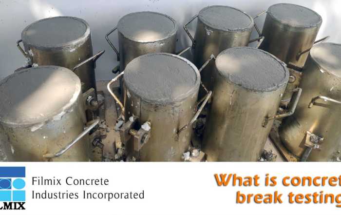 What is concrete break testing?