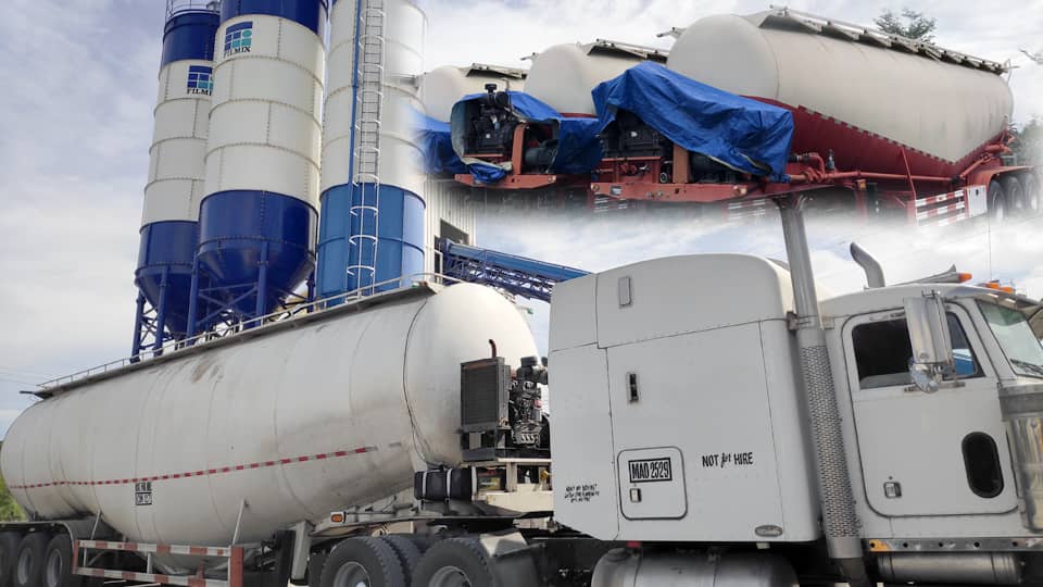 Bulk Cement Trucks from JY Enterprises Inc